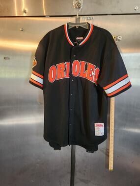 Baltimore Orioles Miguel Tejada #10 Stitches Jersey Black Alternate Sz L